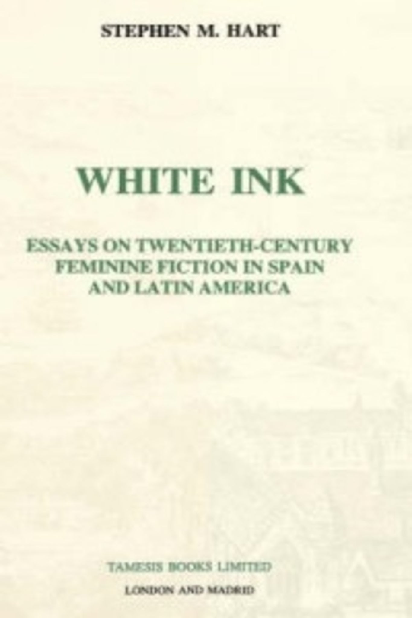 Cover image for White Ink ISBN 9781855660311